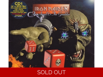 Iron Maiden ‎– The Angel And The Gambler - UK Special Enhanced 3 Track CD Single In Fold Out Gatefold Digipak